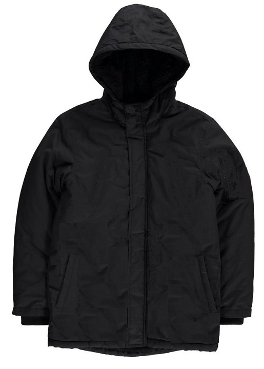 Revtec Black Winter jackets with hood – woolen padding inside | Taurus ...