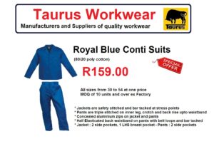 Royal Blue Conti Suits